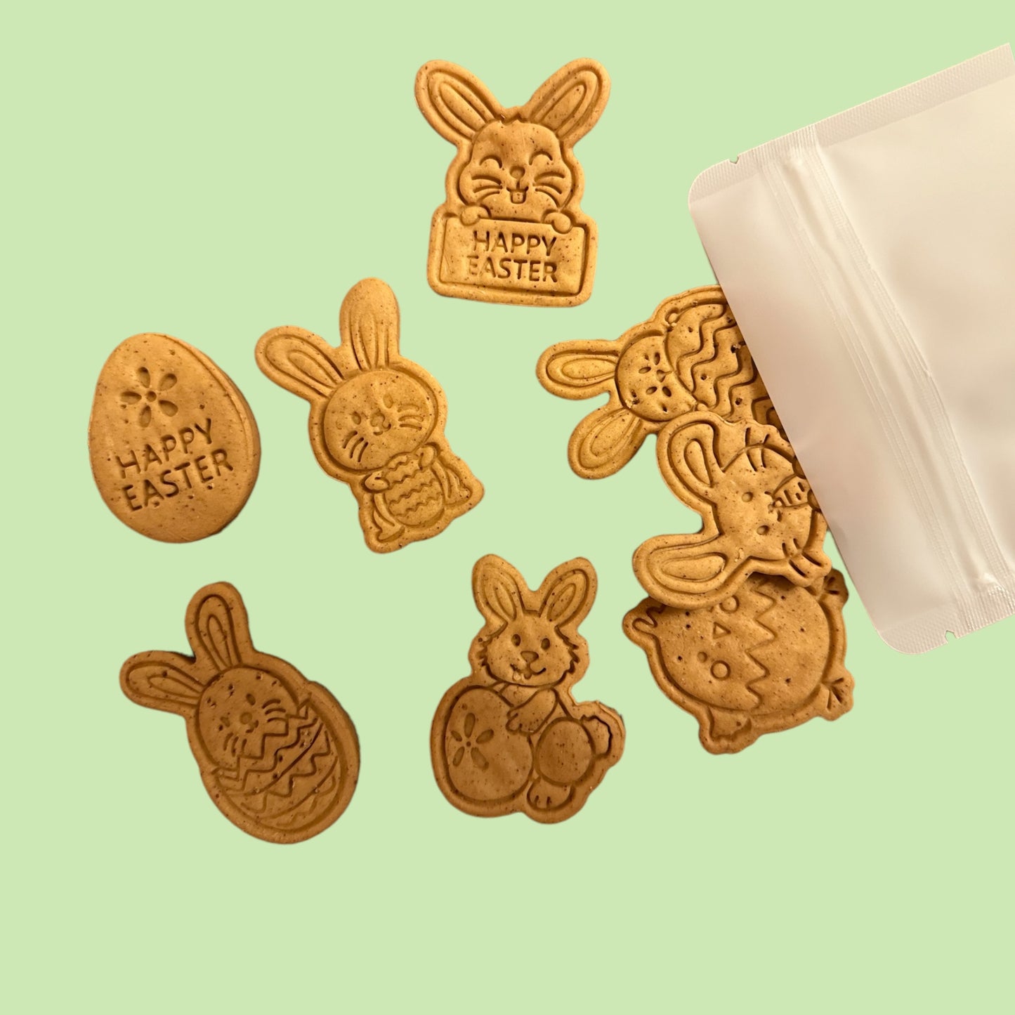 Happy Easter Mix Grain Free Dog Biscuits Wholesale