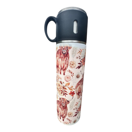 Flask 500ml - Harri The Highland Cow