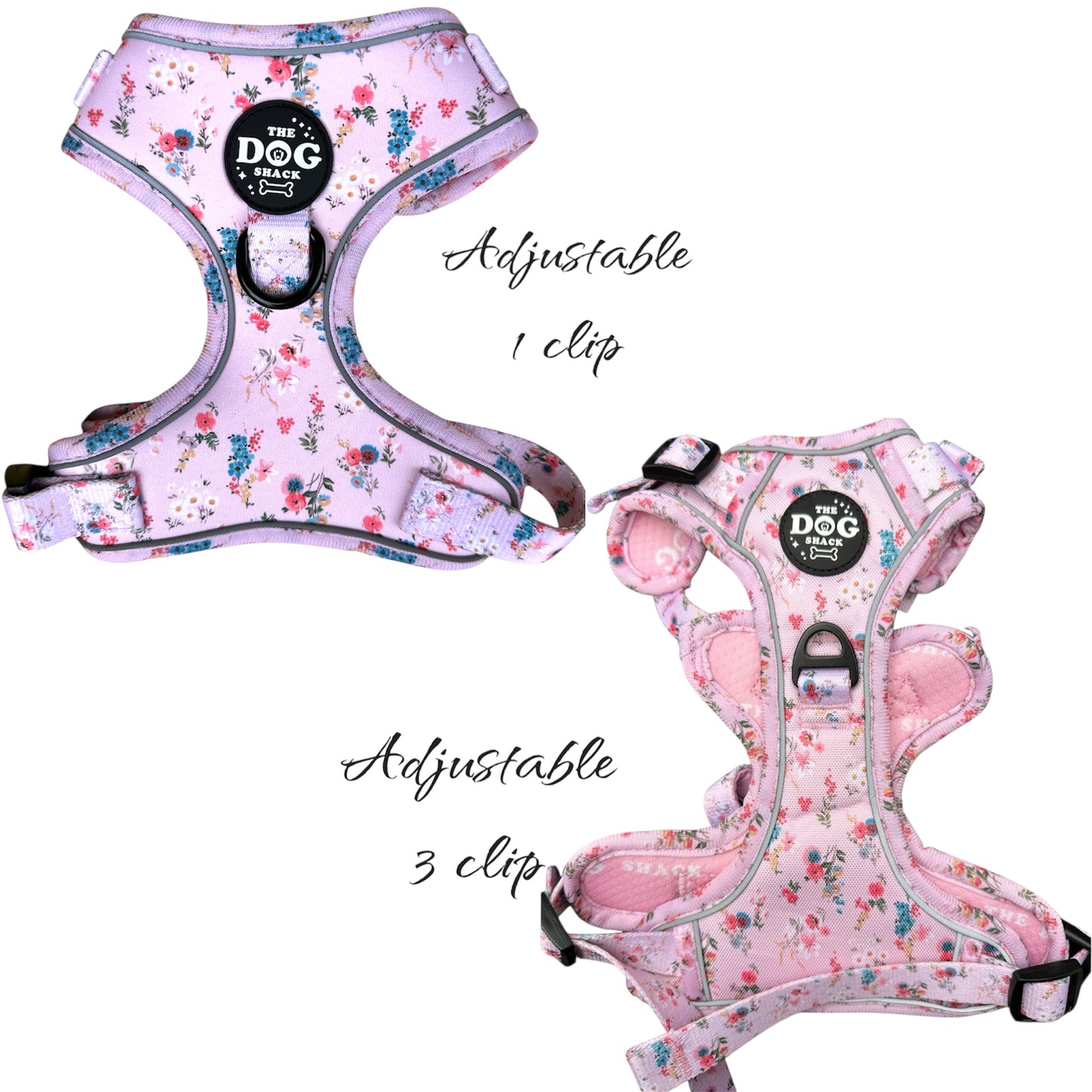 Adjustable 1 Clip & 3 Clip Harness  - Matildas Garden