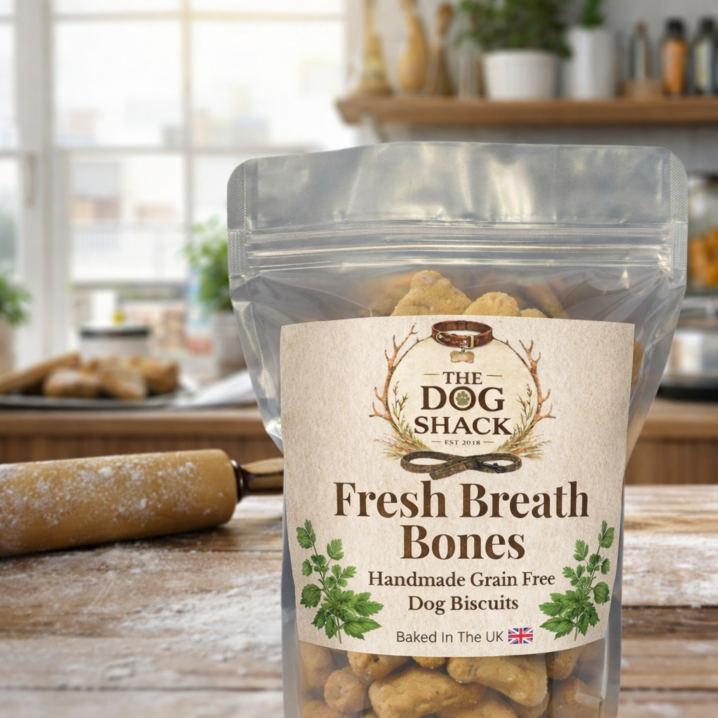 Fresh Breath Dog Bone Biscuits