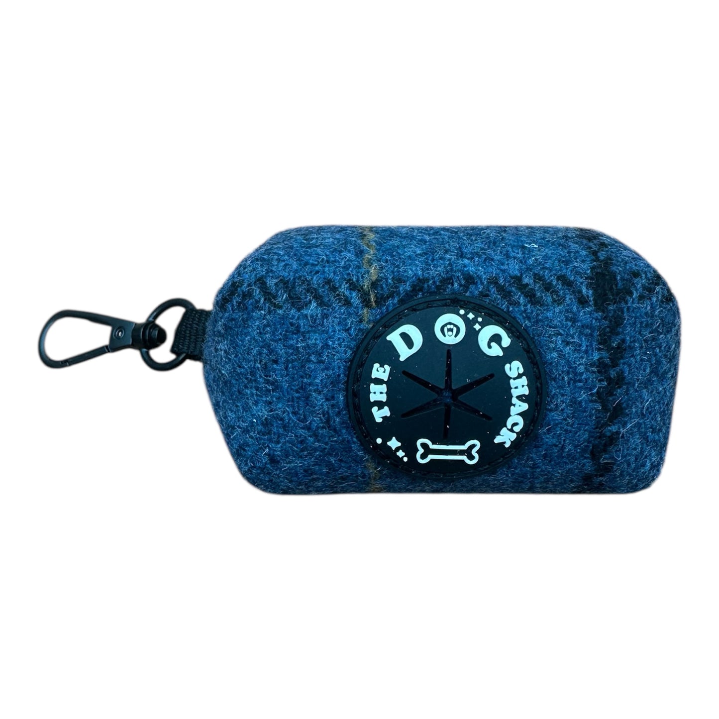 Poo Bag Holder  - Blue Tweed