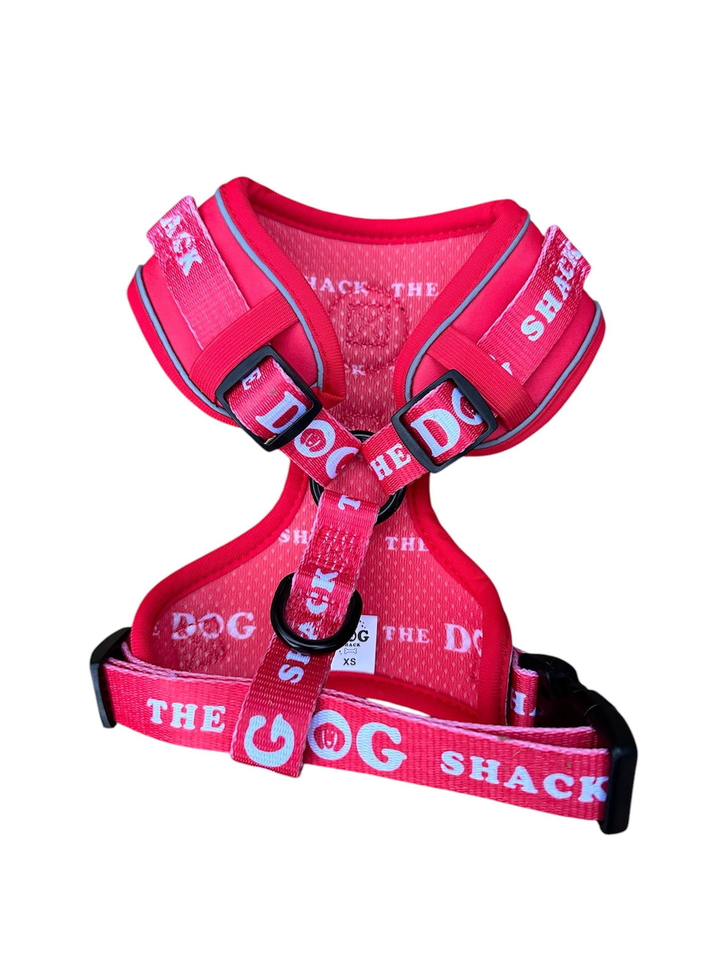 Adjustable Harness  - Neon Red