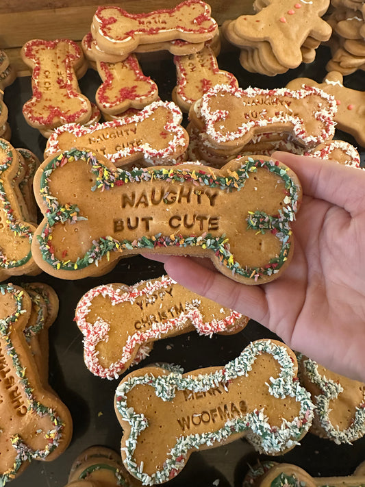 NAUGHTY BUT CUTE  Grainfree Dog Biscuit