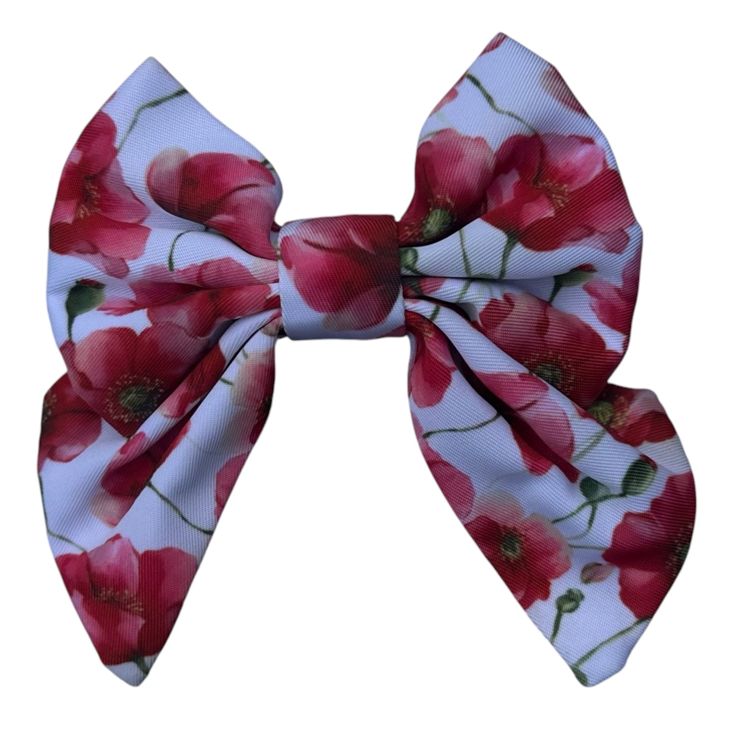 Sailor Bow Tie  - Poppies
