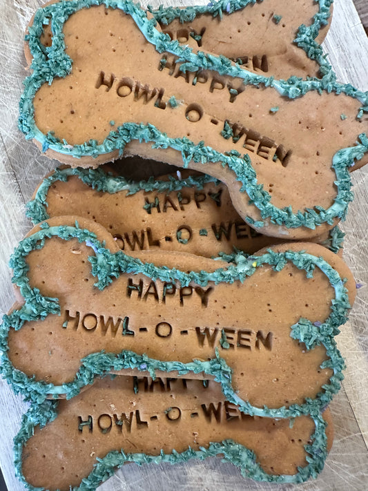 Happy Howl-o-ween Bone Grain Free Biscuit