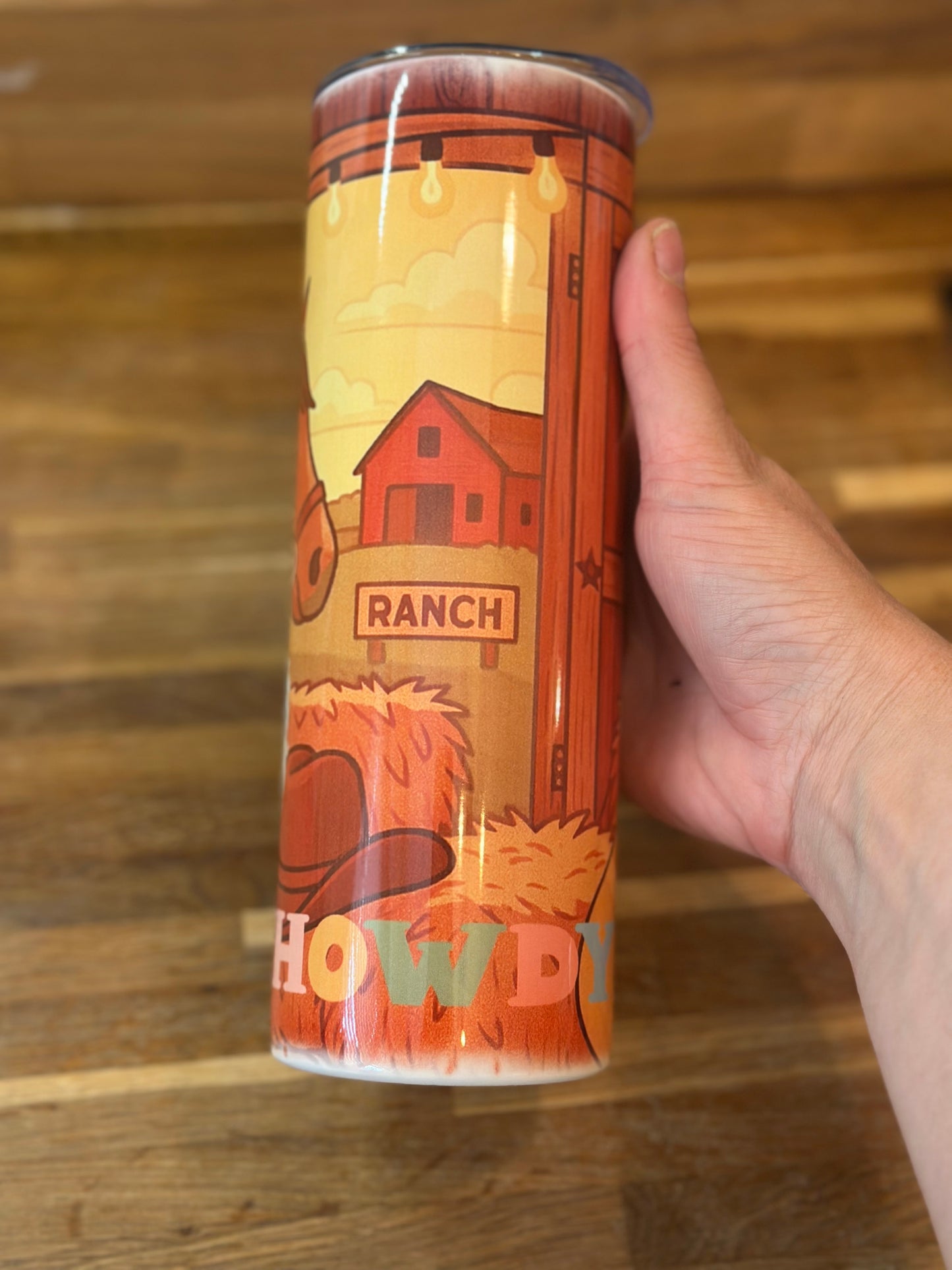 Personalised Tumbler 20oz - Howdy