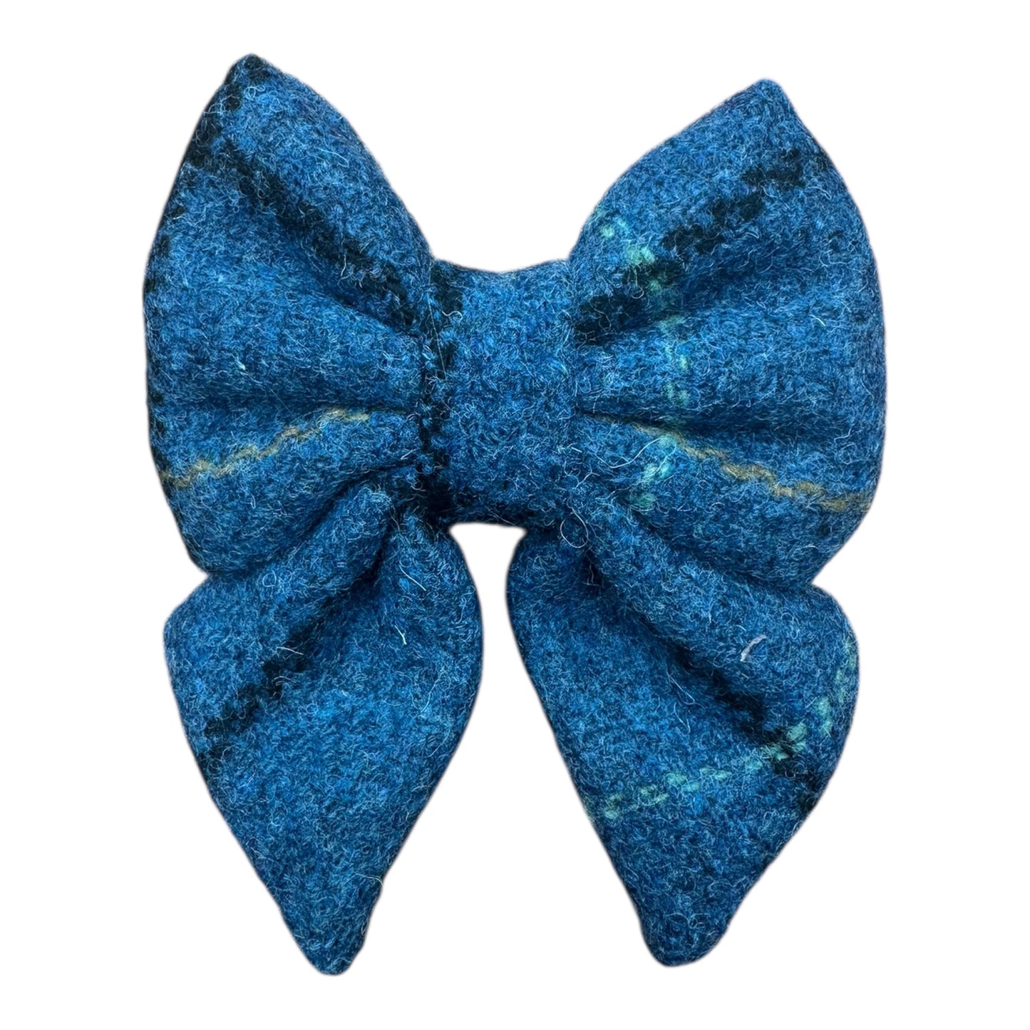 Sailor Bow Tie  - Blue Tweed