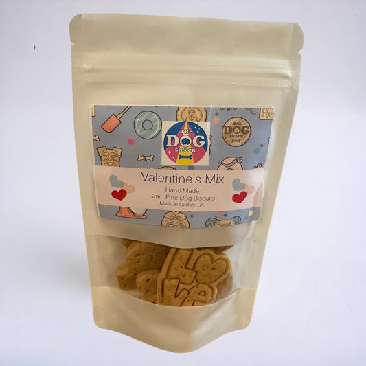 Dog Bakery  Valentines Mix Grain Free Dog Biscuits Wholesale