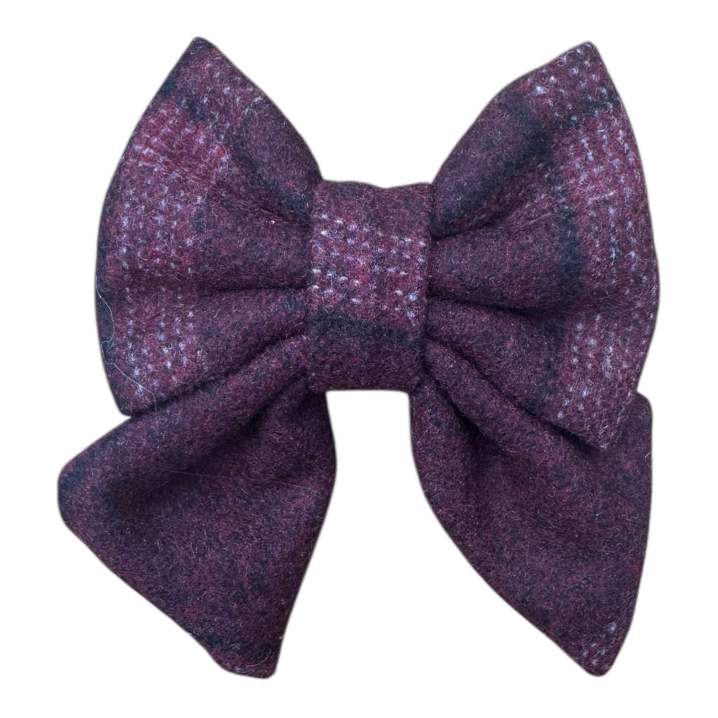 Sailor Bow Tie  - Red Tweed