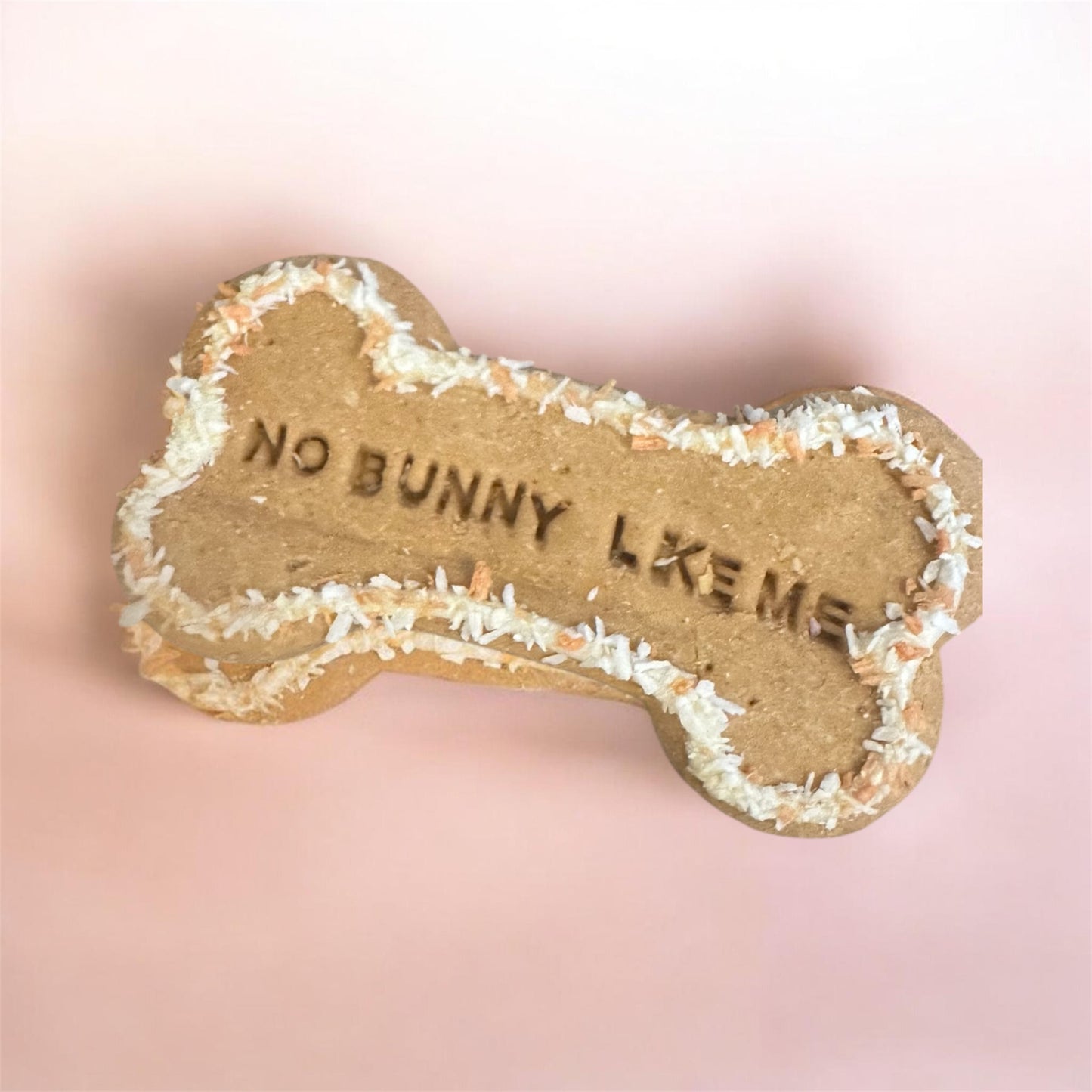 NO BUNNY LIKE ME Grainfree Dog Biscuit Easter Large Bone