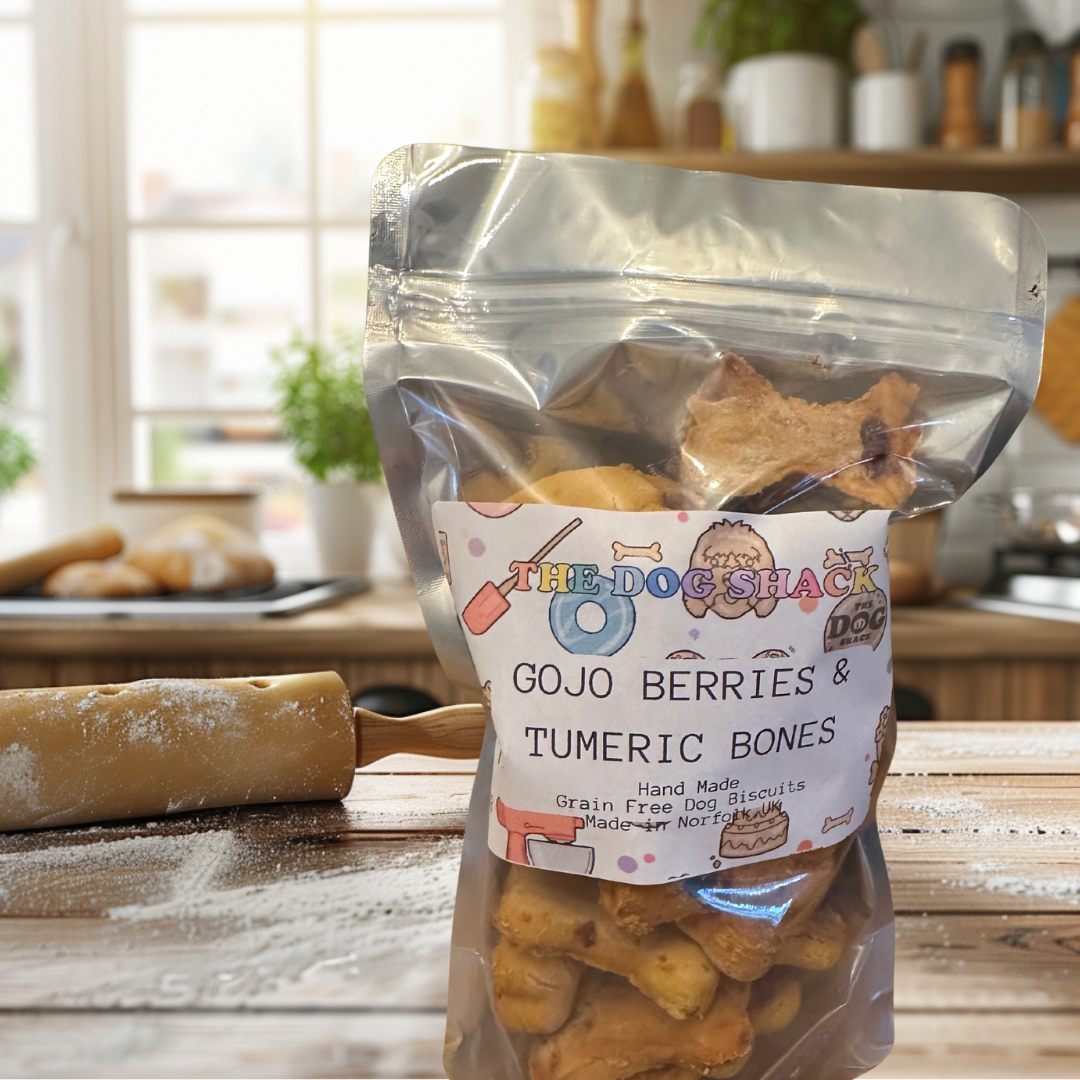 Gojo Berries & Turmeric Dog Bone Biscuits