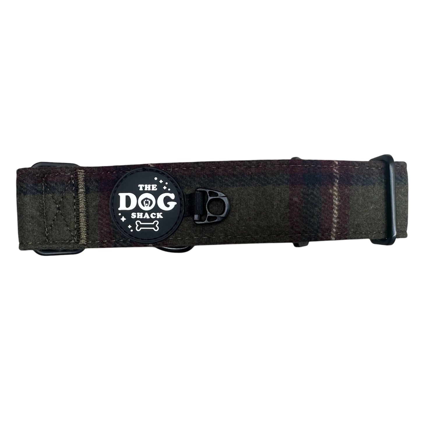 Martingale Collar - Green Tweed
