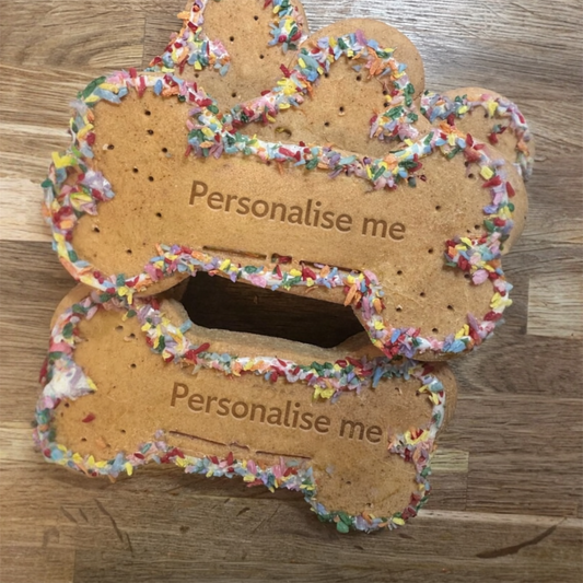 (For stockist only) Peanut Butter Large Dog Bone Biscuits