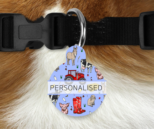 Personalised Pet ID Tags - Freddie's Farm