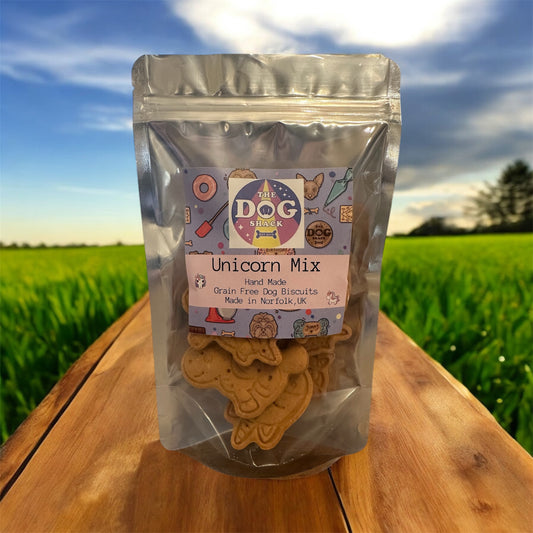 Dog Bakery  Unicorn Mix Grain Free Dog Biscuits Wholesale