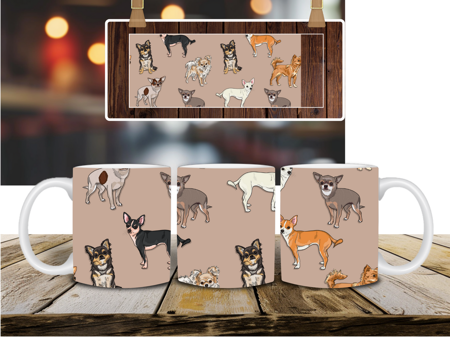 Lola & Friends Chihuahua Collection Mug