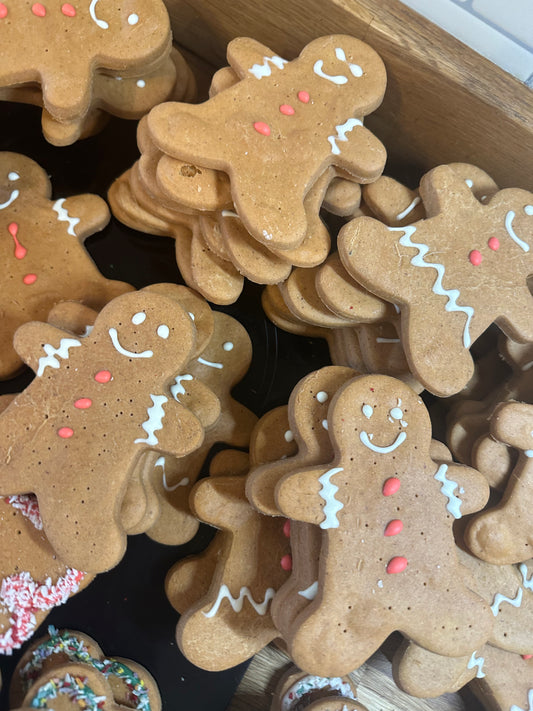 Gingerbread Man Grainfree Dog Biscuit