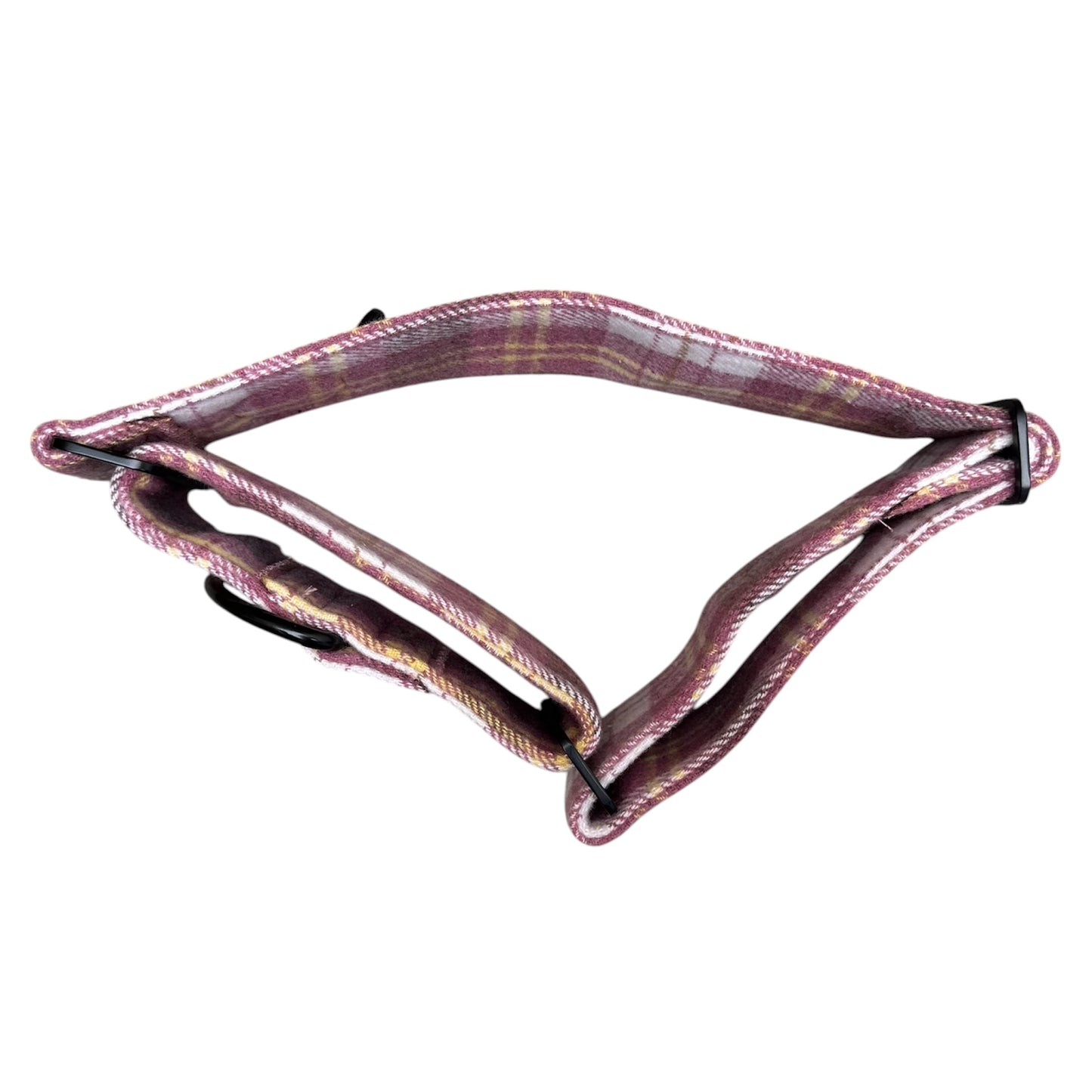 Martingale Collar - Raspberry Tweed
