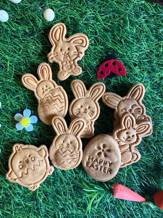 Happy Easter Mix Grain Free Dog Biscuits