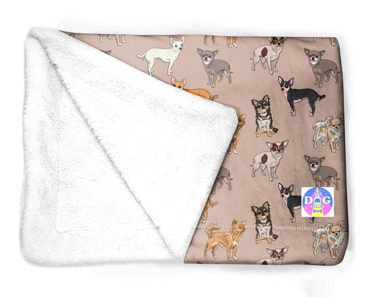 Dog Blanket - Lola & Friends - Chihuahua Collections