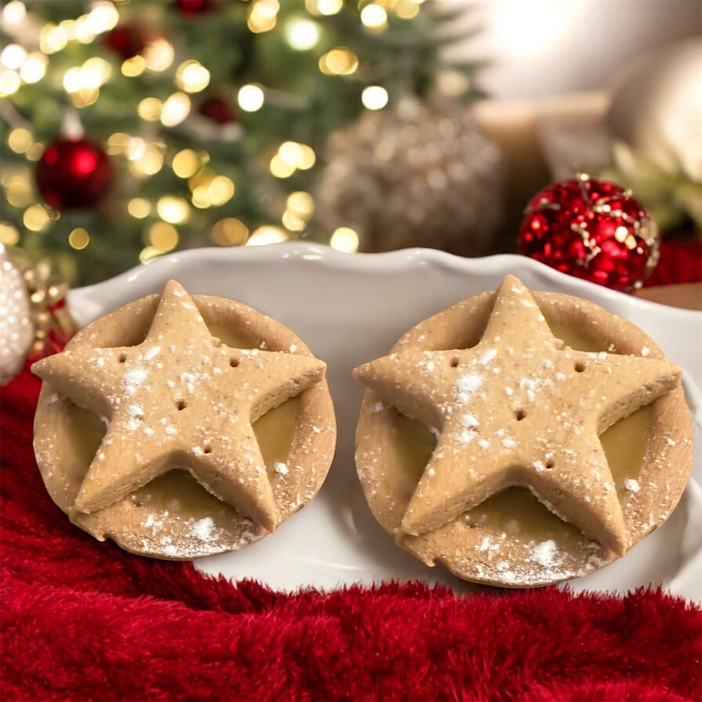 Mince Pie Grain Free Dog Biscuits