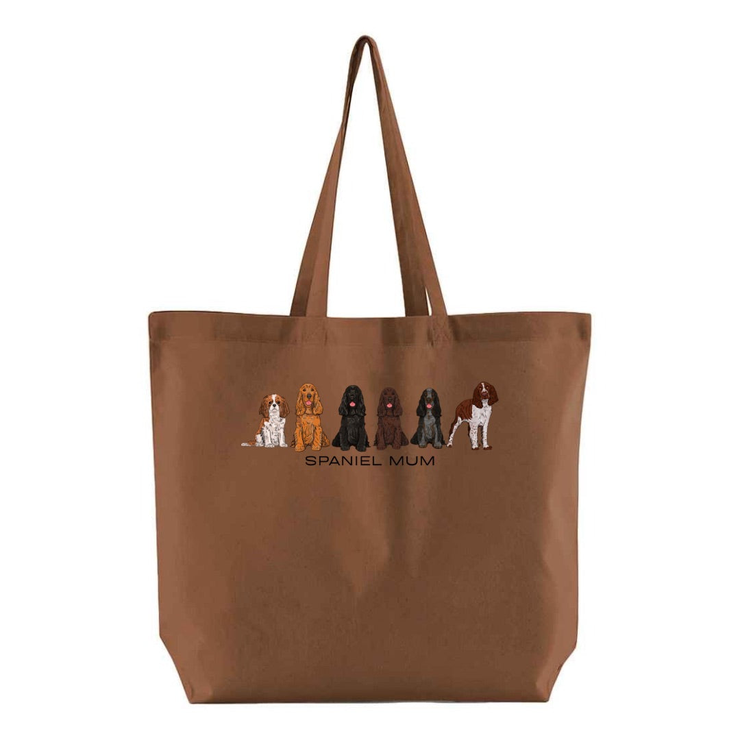 Spaniel Mum Maxi Tote Bag