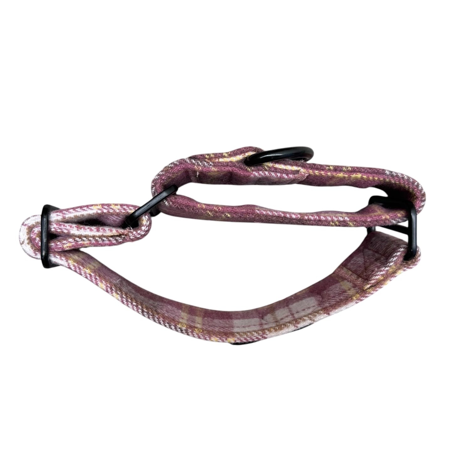 Martingale Collar - Raspberry Tweed