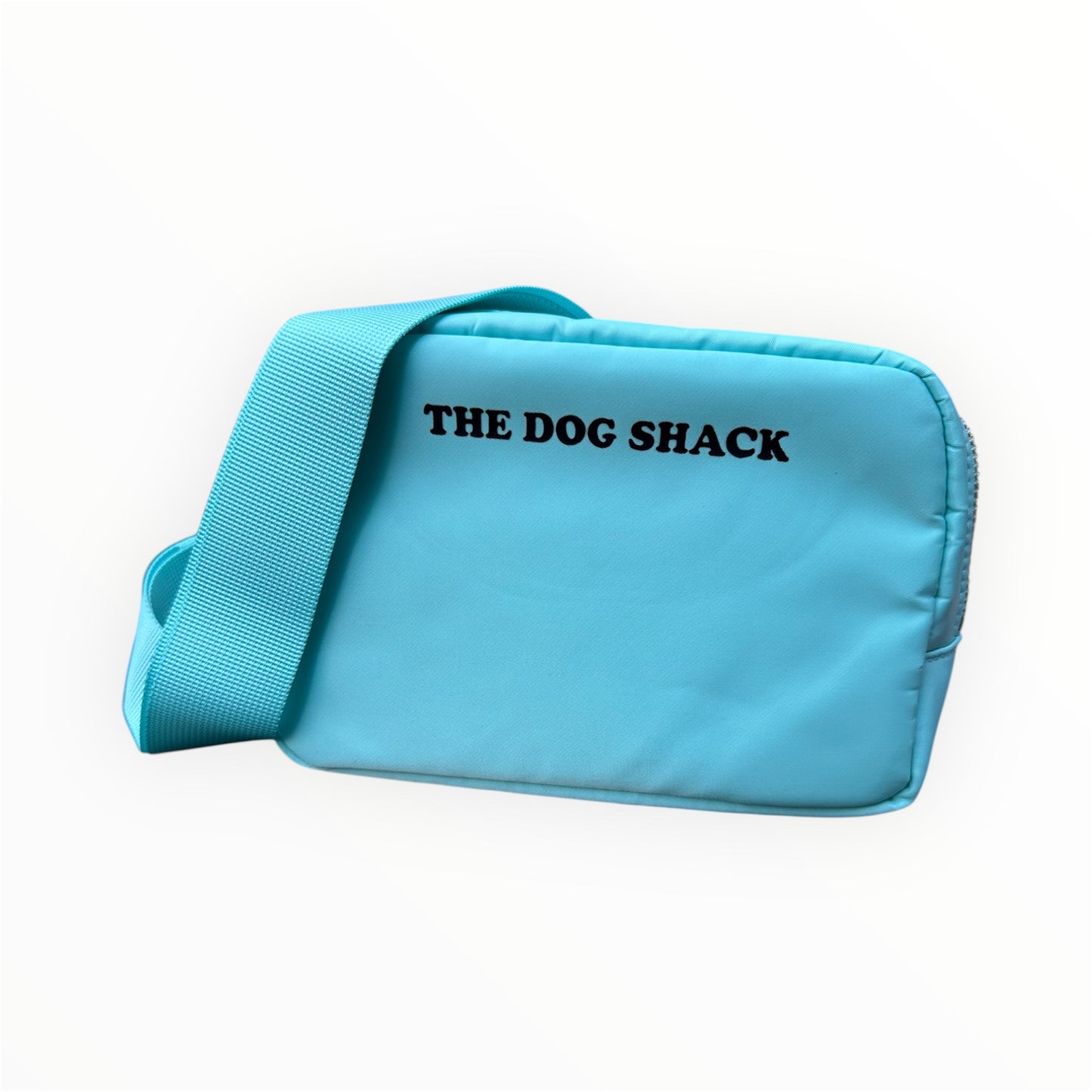 Dog Walking Across The Body Bum Bag - Duck Egg