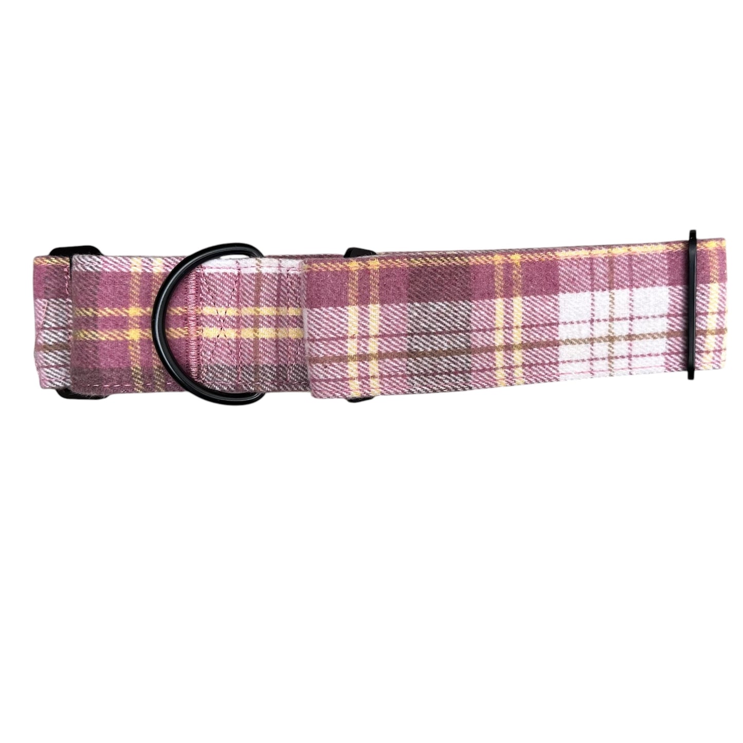 Martingale Collar - Raspberry Tweed