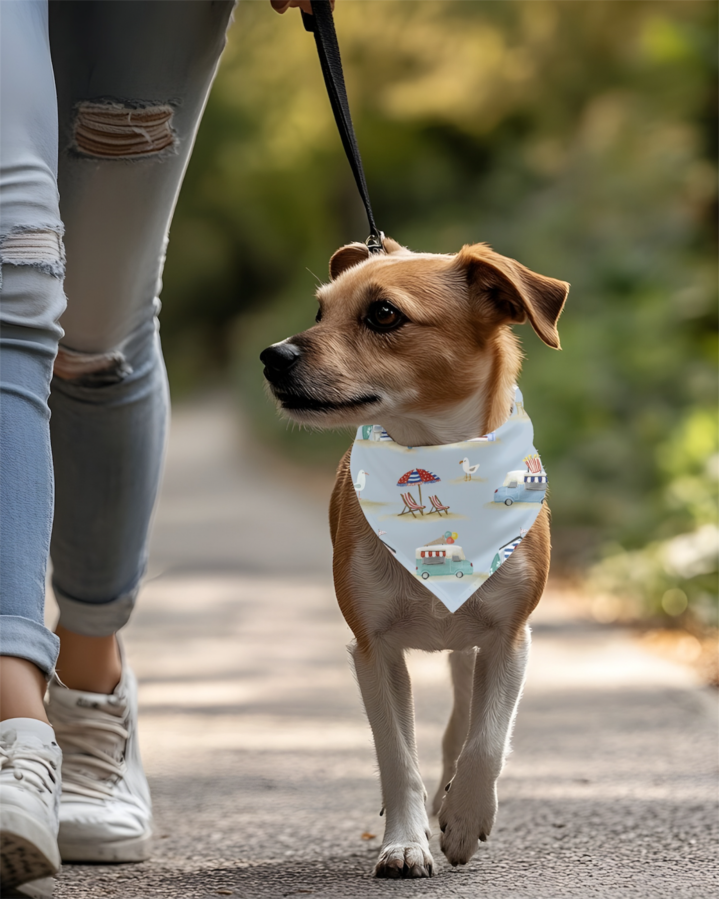 Tie On Bandana - Beach Pup
