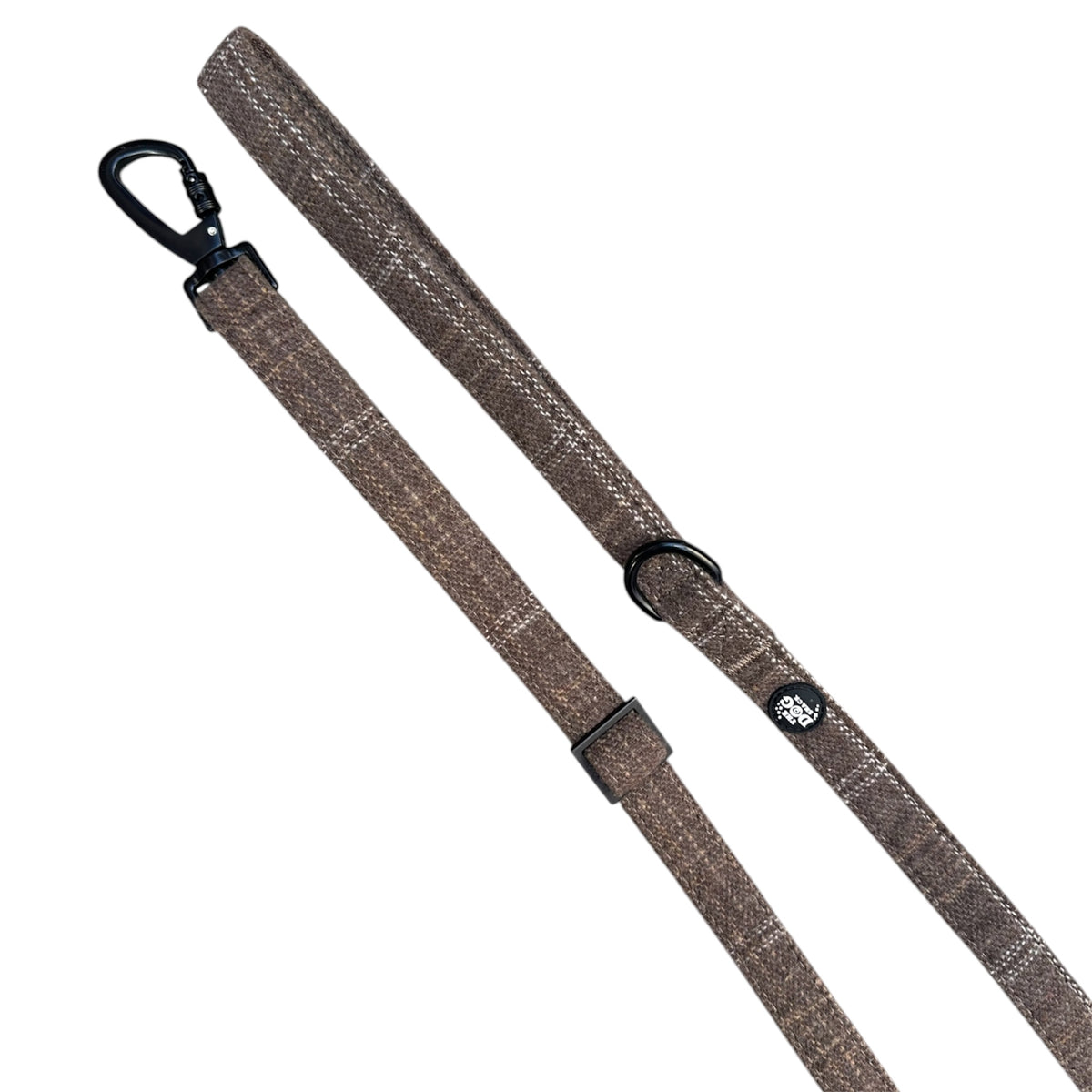 Brown Tweed Adjustable Dog Lead – Country Style