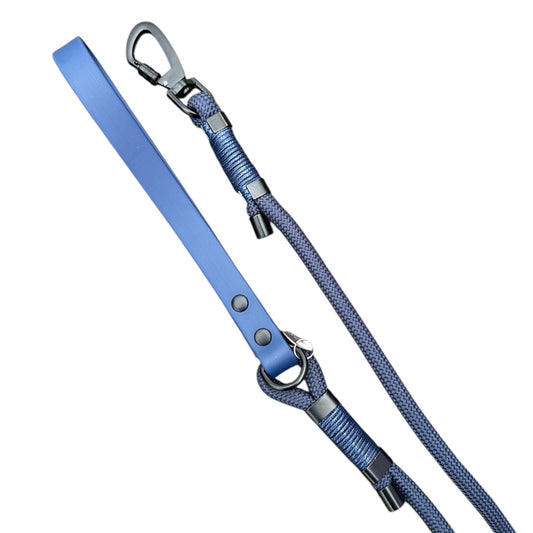 Rope Lead With Waterproof Handle - Navy