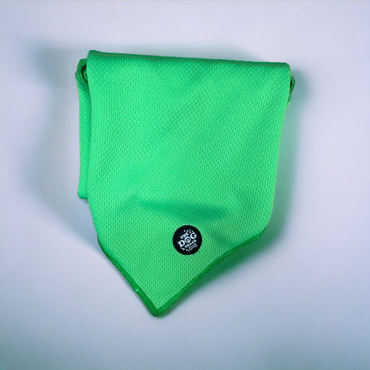 Tie On Bandana - Neon Green