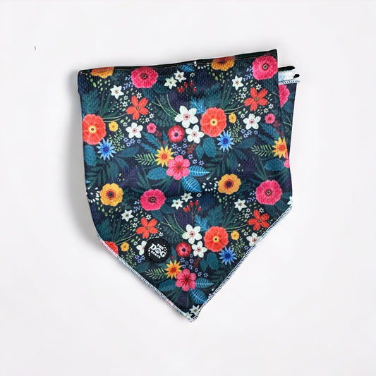 Tie On Bandana - Ditsy Flowers