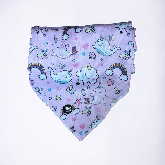 Tie On Bandana - Nora the Narwhal size small was £6