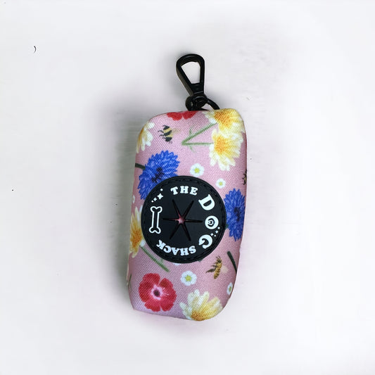 Poo Bag Holder  - Floral as can Bee