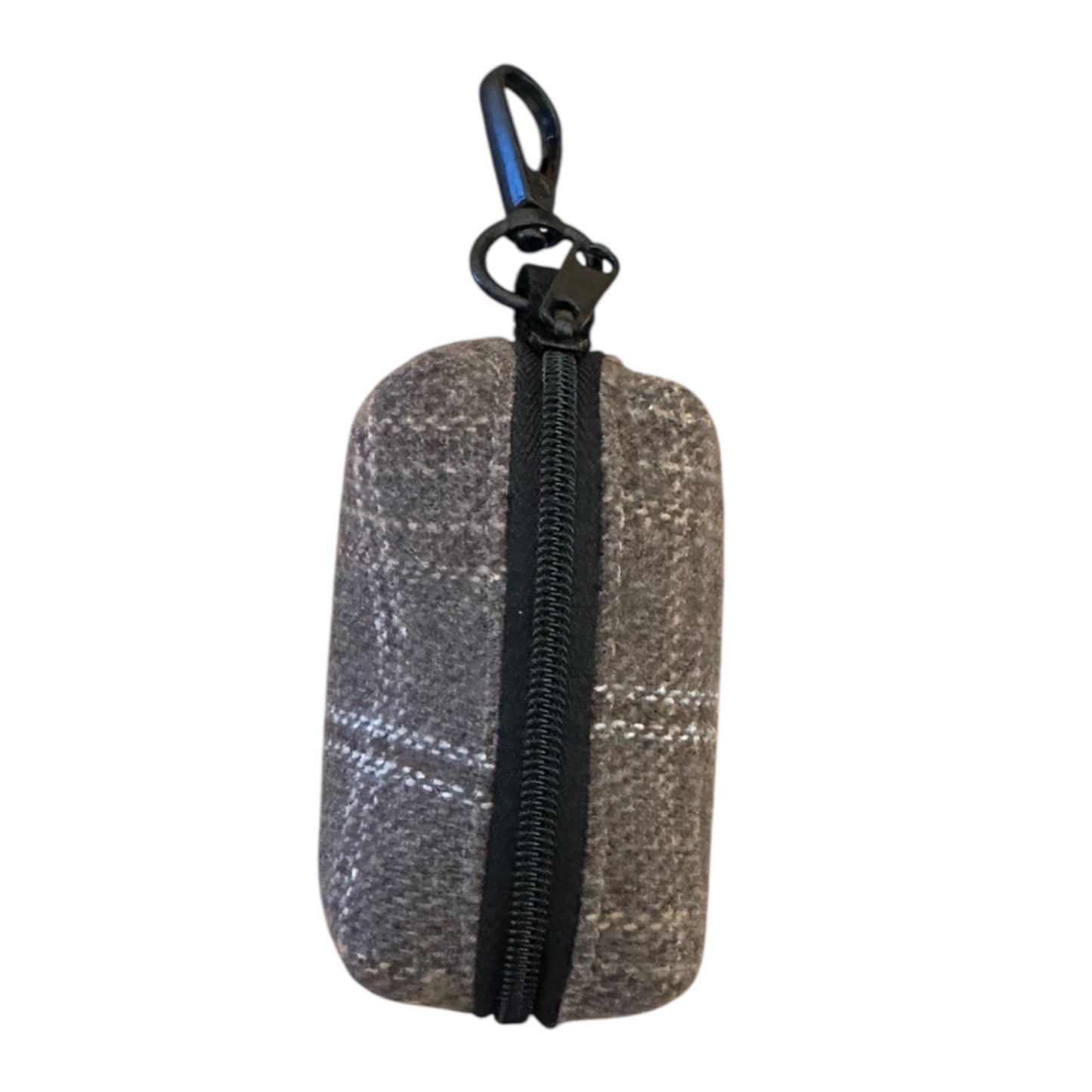 Poo Bag Holder  - Brown Tweed