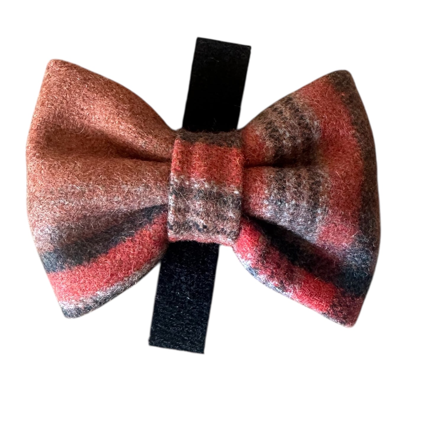 Bow Tie  - Orange Tweed