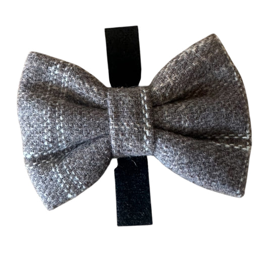 Bow Tie  - Brown Tweed