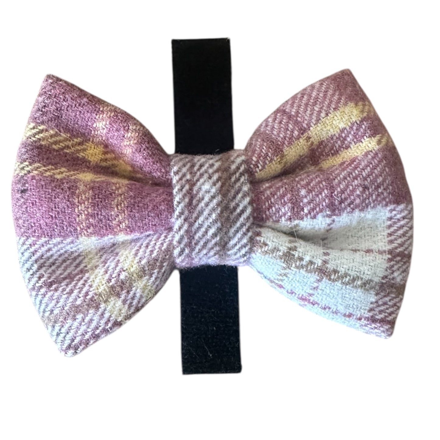 Bow Tie  - Raspberry Tweed