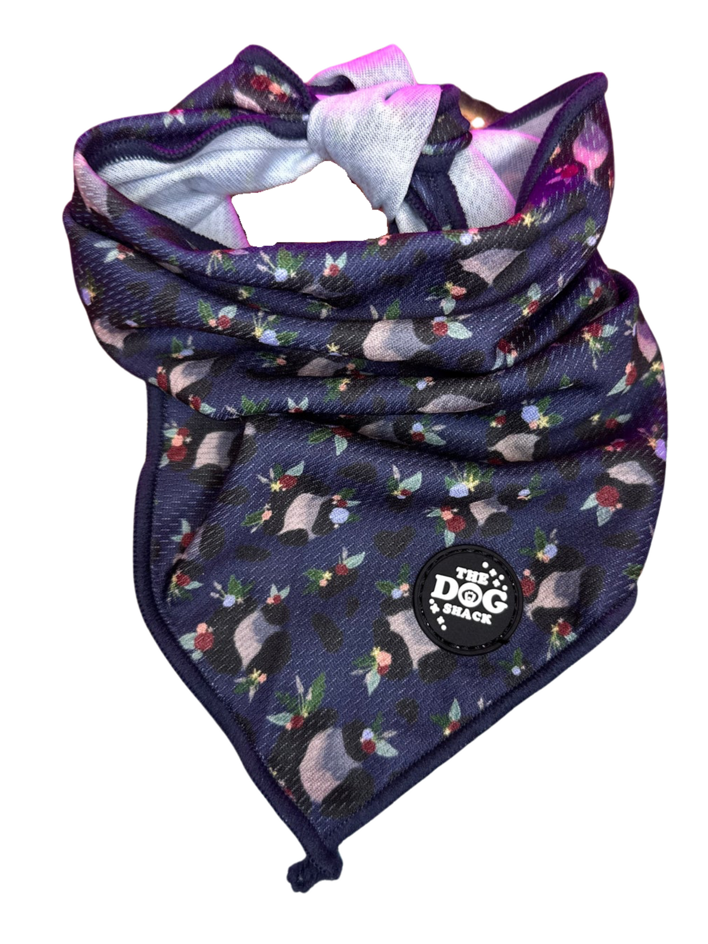 Tie On Bandana - Blooming Wild size small was £6