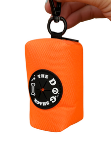 Poo Bag Holder  - Neon Orange