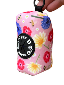 Poo Bag Holder  - Floral as can Bee