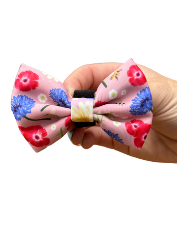 Bow Tie  - Floral as can Bee