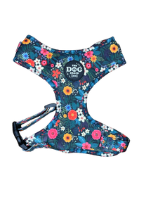 Adjustable Harness - Ditsy Flowers XL