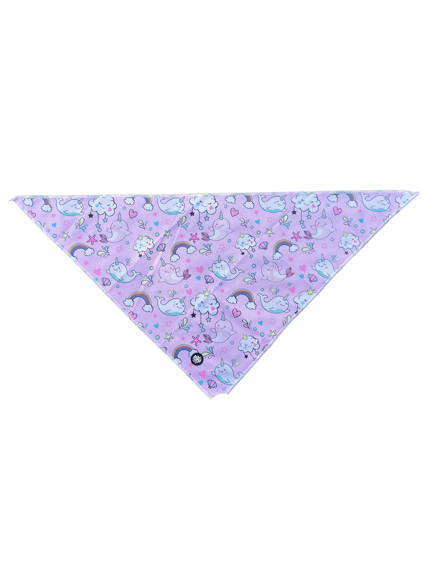 Tie On Bandana - Nora the Narwhal size small was £6