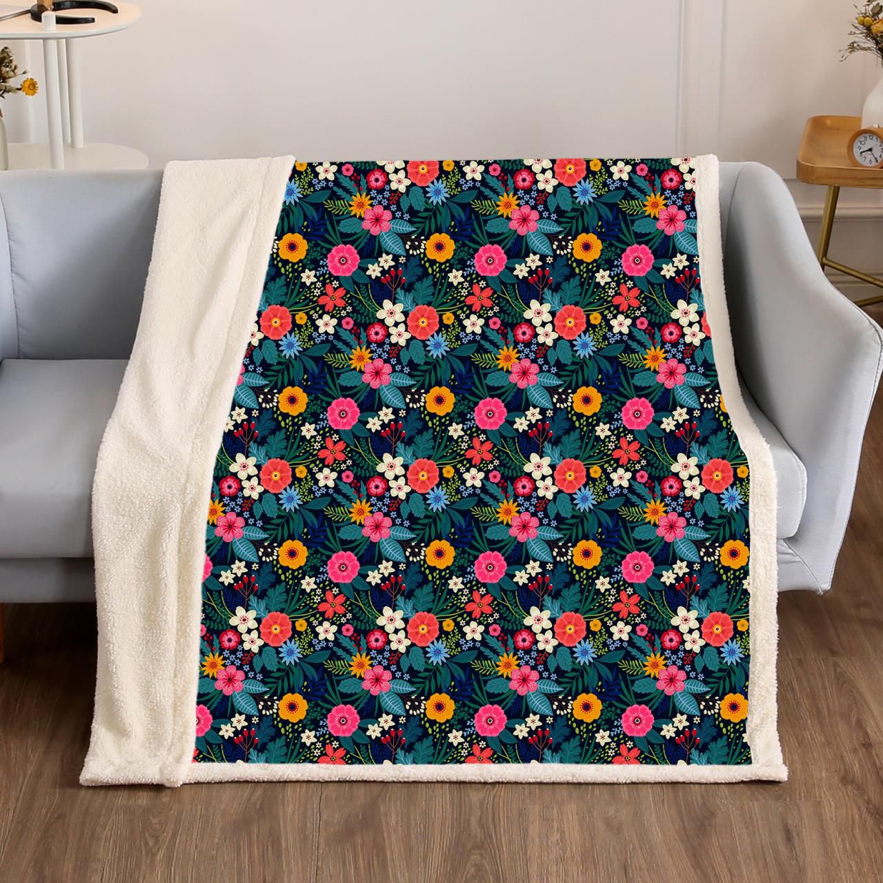 Dog Blanket -Ditsy Flowers