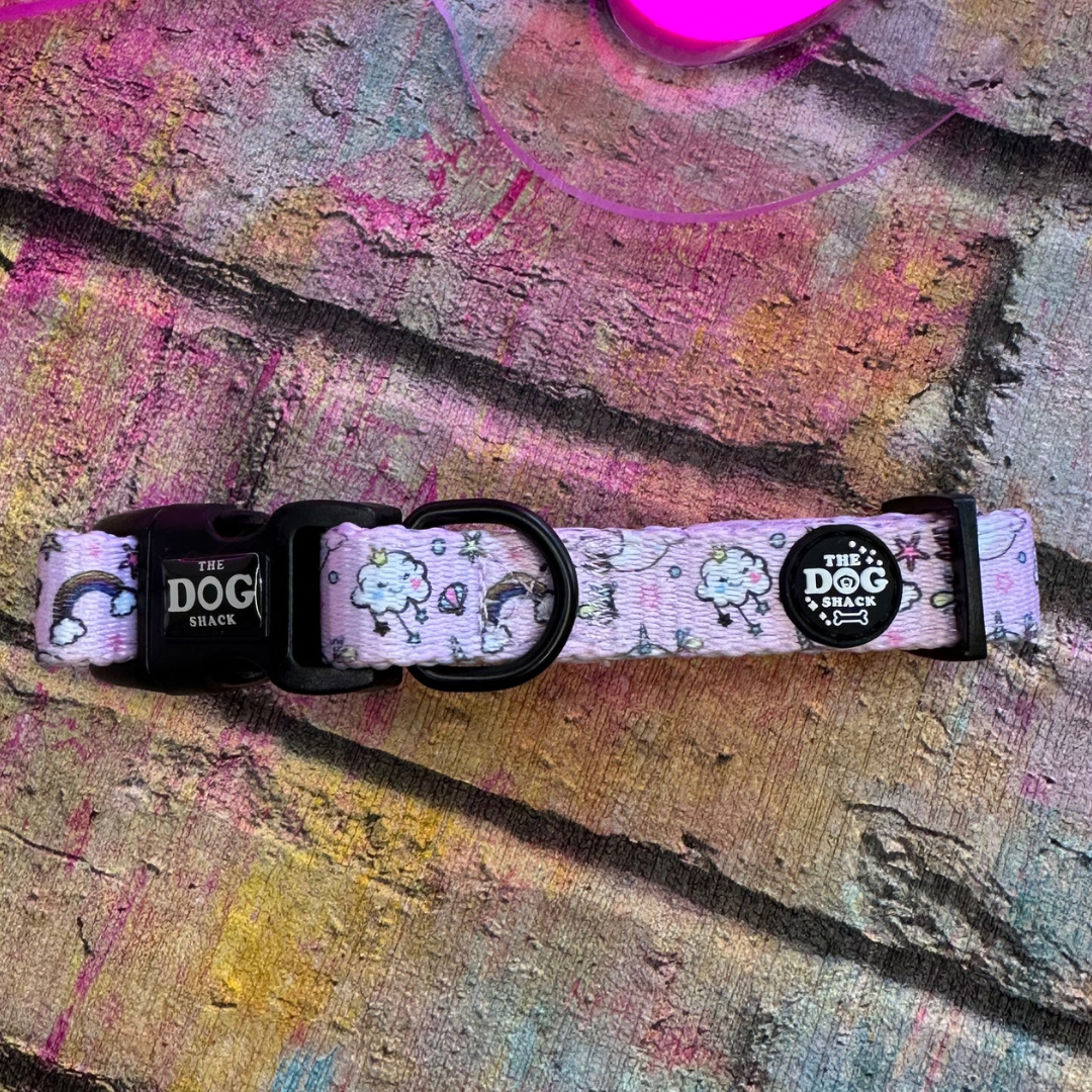 Collar - Nora the Narwhal size large was £12